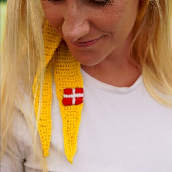 "Le Scarf" - Hæklet Tour de France Halstørklæde
