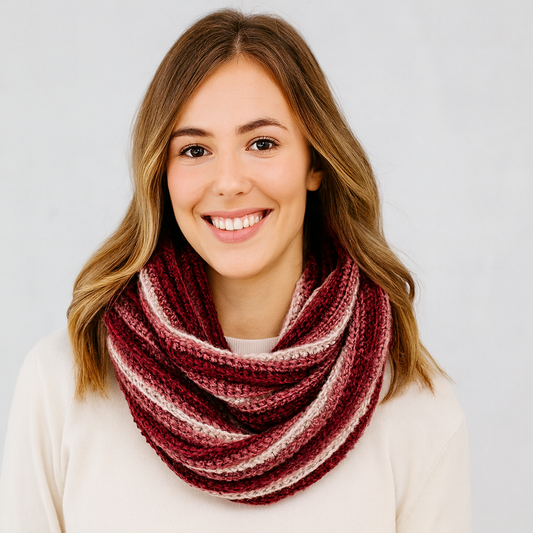 Venlig portraet med haandlavet toerklaede